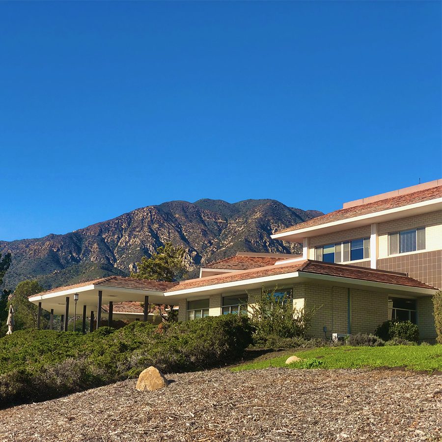 Exterior of the accommodations at Silent Stay in California.